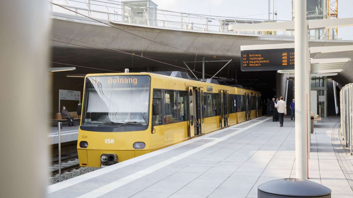 Verlängerung der Stuttgarter Linien: In der U-Bahn von Breuninger zu Breuninger
