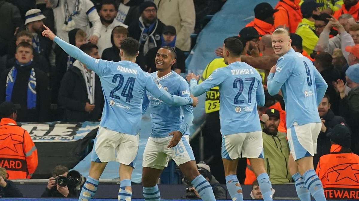 Champions League: Manchester City zieht problemlos ins Viertelfinale ein