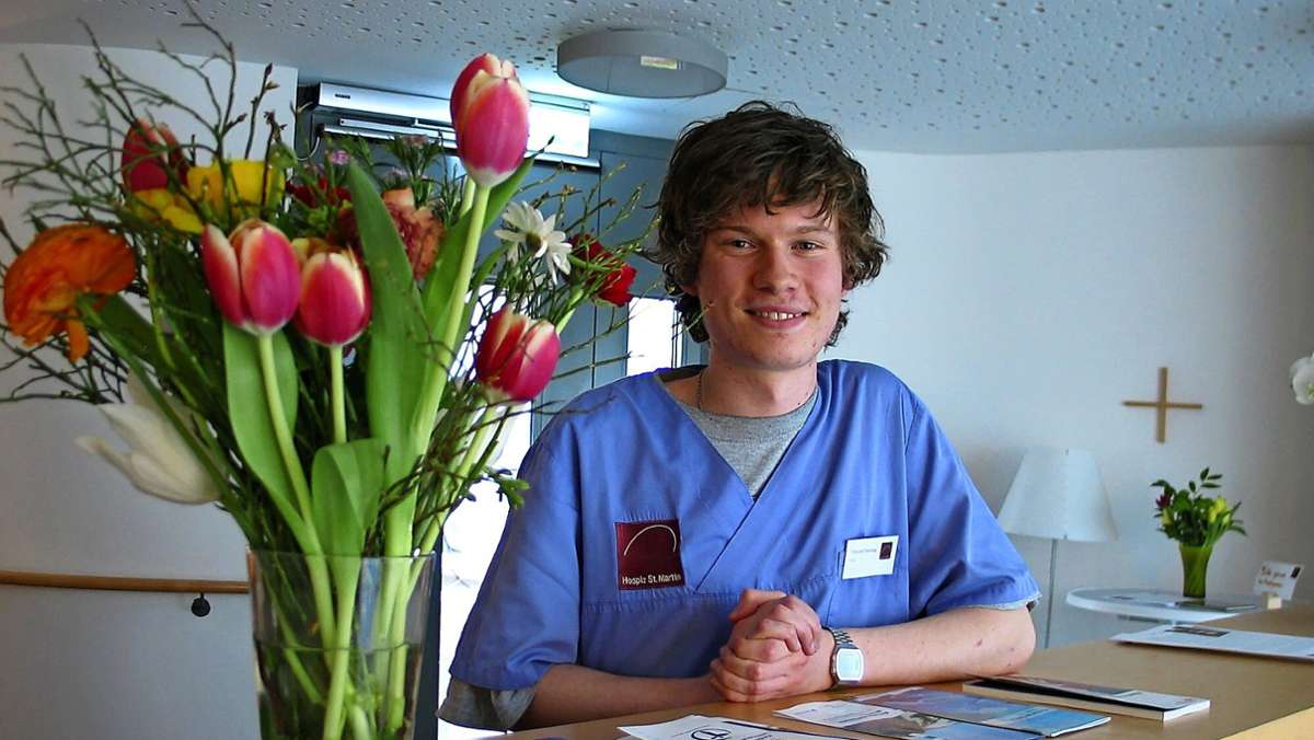 FSJ in Stuttgart-Degerloch: Warum ein 19-Jähriger im Hospiz arbeitet