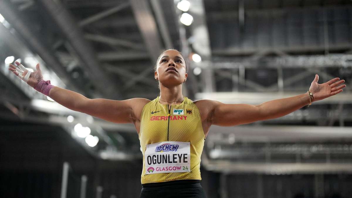 Leichtathletik-WM: Kugelstoßerin Ogunleye im Medaillenglück - Das ist surreal