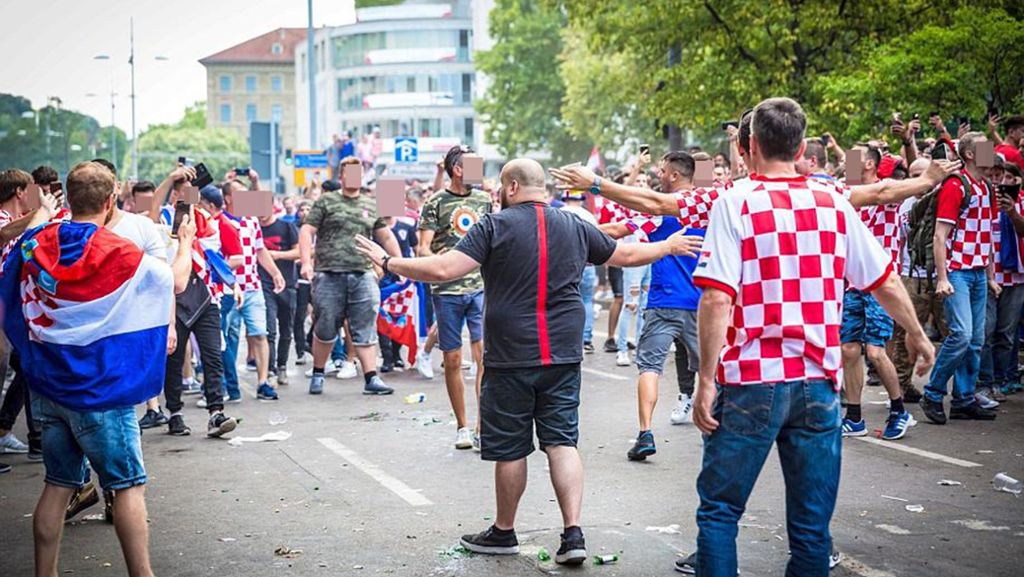 Als die WM-Party eskaliert: Dieses Video zeigt die kroatischen Helden von Stuttgart