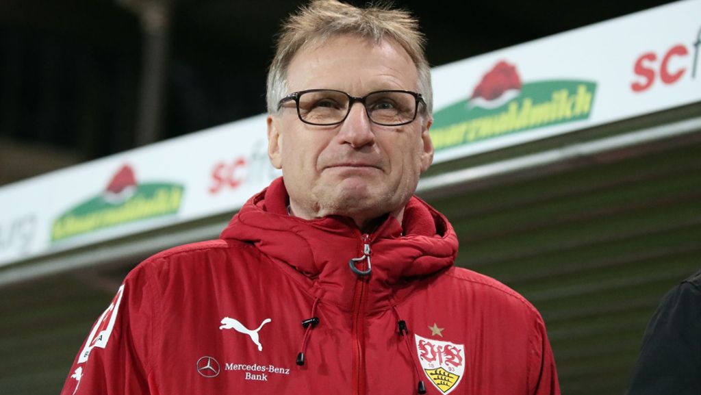 VfB-Vorstand Michael Reschke: „Wir werden nicht mehr absteigen“