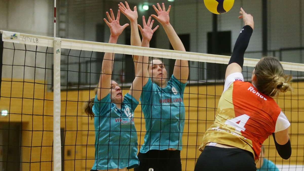 Volleyball Regionalliga: TSF Ditzingen  hält zwei Sätze gegen den Spitzenreiter mit