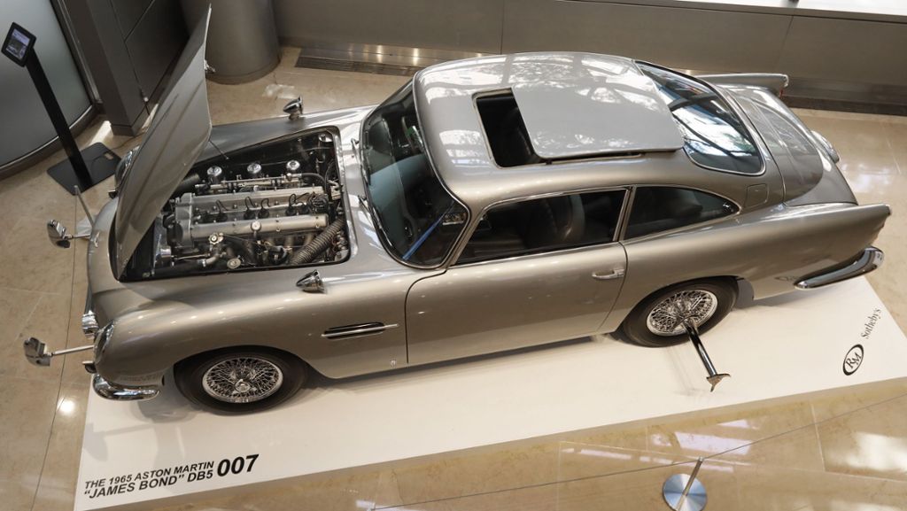 James-Bond Auto: Aston Martin von „007“ für fast sechs Millionen Euro  versteigert