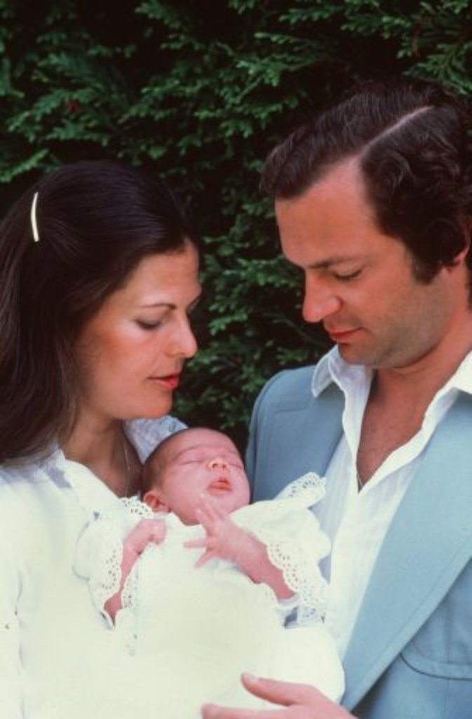 1977: Eine Prinzessin ist geboren - aber damals noch keine Thronfolgerin. Erst 1980 wird das Thronfolgegesetz geändert, so dass die kleine Victoria einst Königin werden kann.