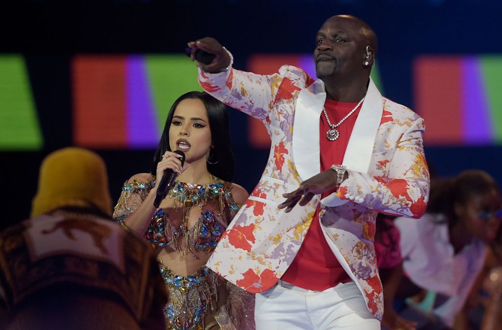 Trotz seiner inzwischen 46 Jahre zeigte US-Musiker und Songwriter Akon, dass er es nach wie vor draufhat.