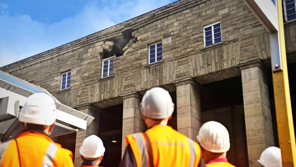 Fassadenschaden am Bonatz-Bau in Stuttgart: Am Bahnhof geht die Fehlersuche noch weiter