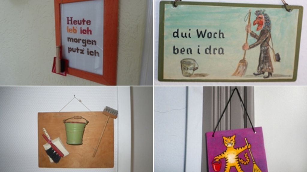 Traditionen aus Schwaben: Stuttgarts beste Kehrwochenschilder