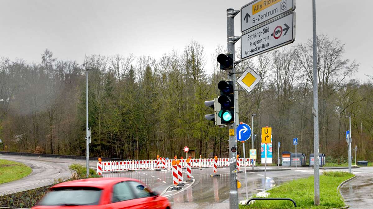 Sanierungsarbeiten nach Wasserrohrbruch: Botnanger Straße in Stuttgart vier Monate lang gesperrt
