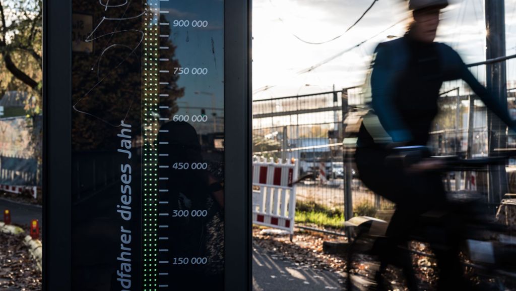 Stuttgart-Rohr: Hier werden künftig Radler gezählt