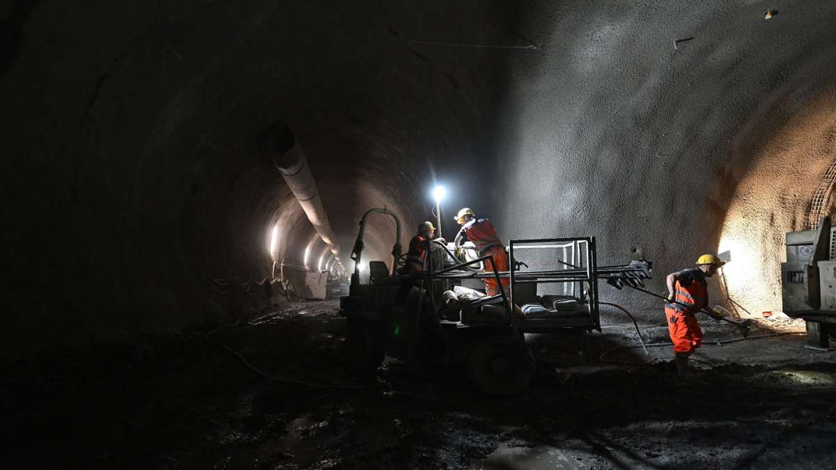 Bahn: Unfall auf Baustelle des Brennerbasistunnels
