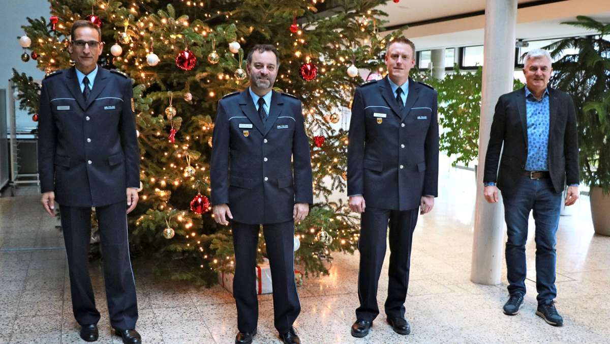 Sicherheit in Ludwigsburg: Ein Stern mehr für den Polizeichef
