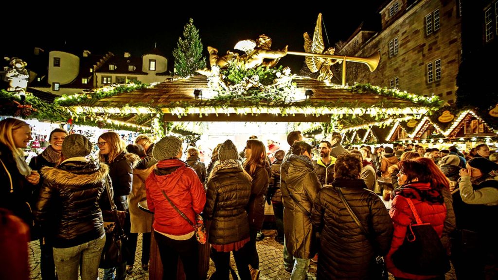 Markt beginnt  am 23. November: Stuttgarter Weihnachtsmarkt länger geöffnet