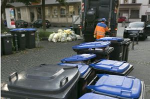 Die Termine der Müllabfuhr im Kreis  Esslingen gibt es  künftig digital. Foto: Horst Rudel/l