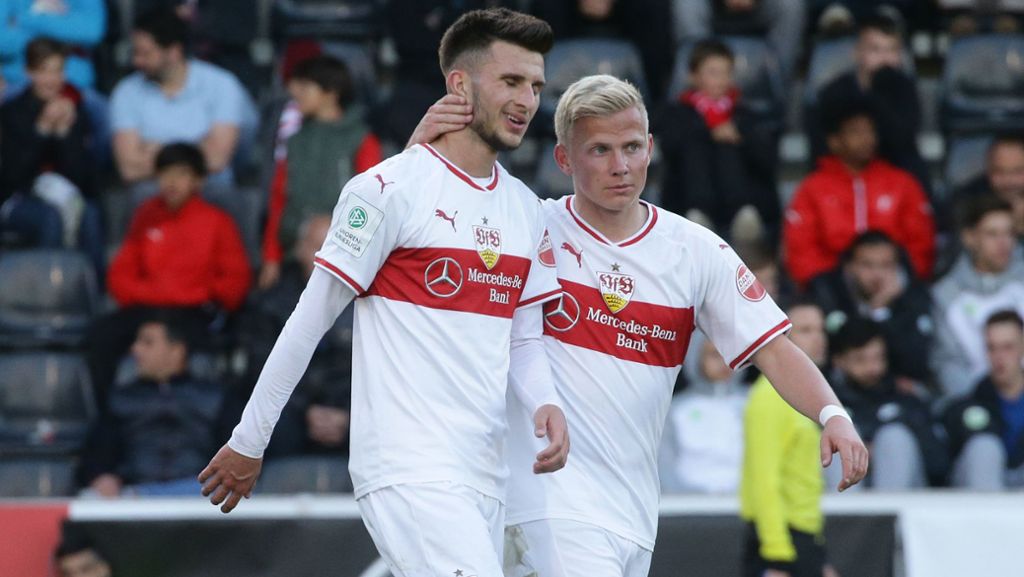 U19: VfB Stuttgart  gegen VfL Wolfsburg: Dajaku vergibt Siegeschance für den VfB