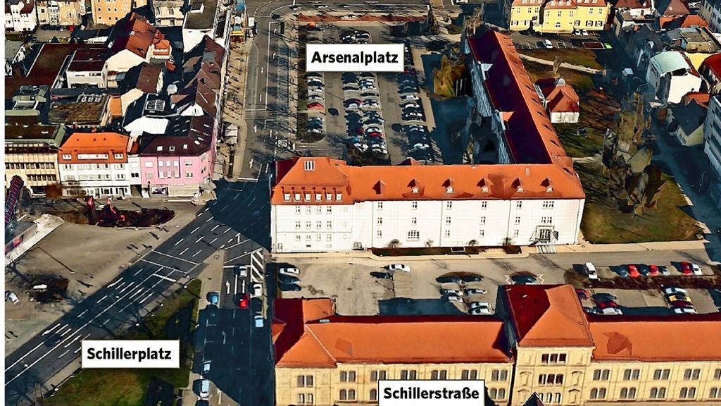 Ludwigsburger feilschen um Parkplätze: Schillerplatz – mit oder ohne  Tiefgarage?