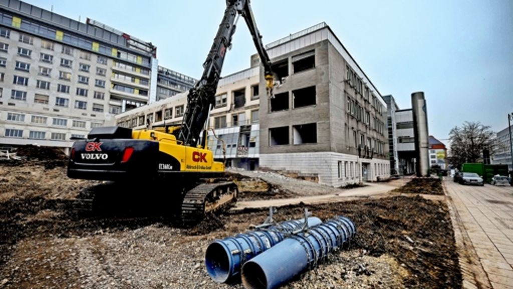 Baubeginn für Haus F: Klinikneubau soll Ende 2018 fertig sein