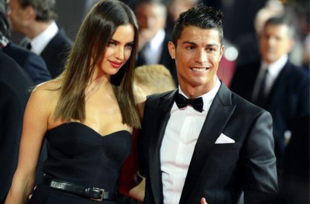 Irina Shayk, die Freundin von Portugals Superstar Cristiano Ronaldo (Real Madrid).