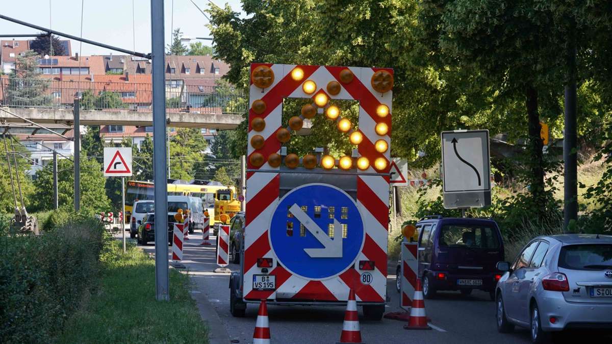 Straßenverkehr in Stuttgart: Löwentorbrücke ist am Wochenende gesperrt