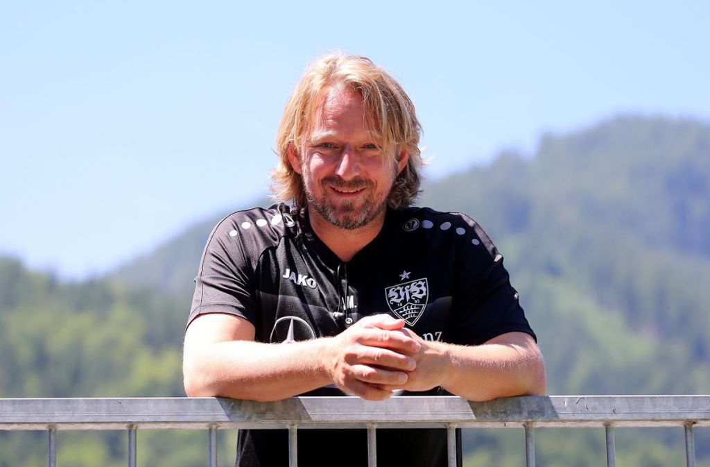 Der VfB-Sportdirektor Sven Mislintat blickt optimistisch in die Zukunft. Foto: Baumann