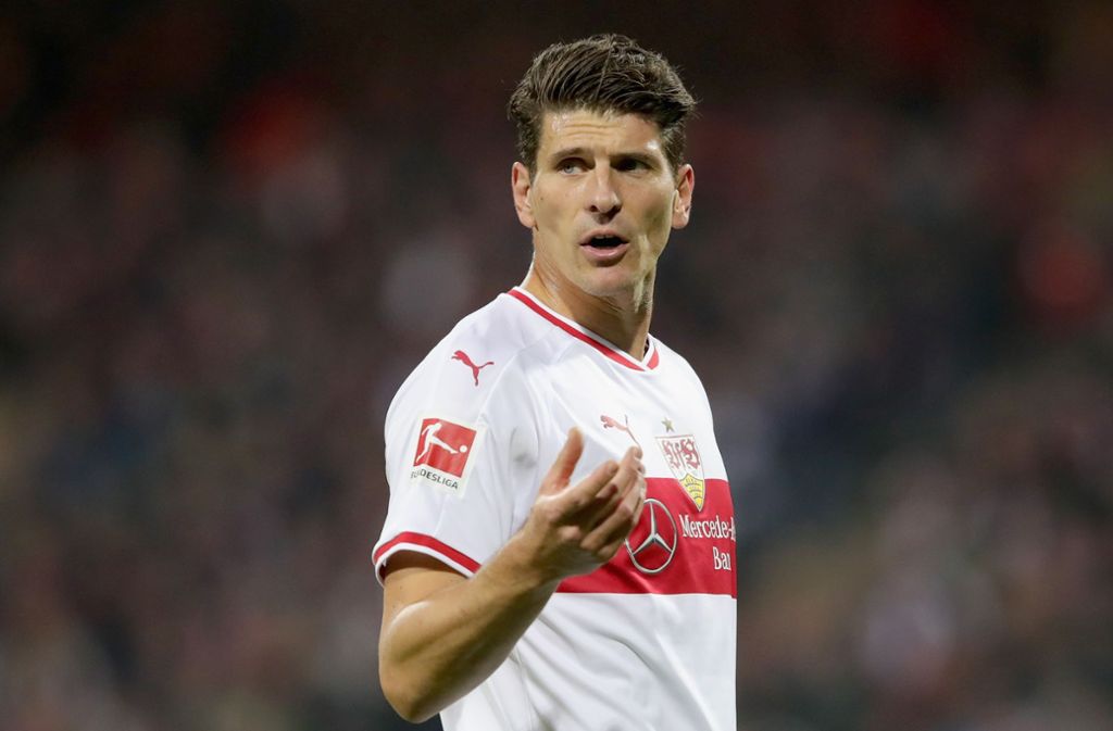 Noch immer Spieler: Mario Gomez (33) läuft seit Januar 2018 wieder für den VfB auf.