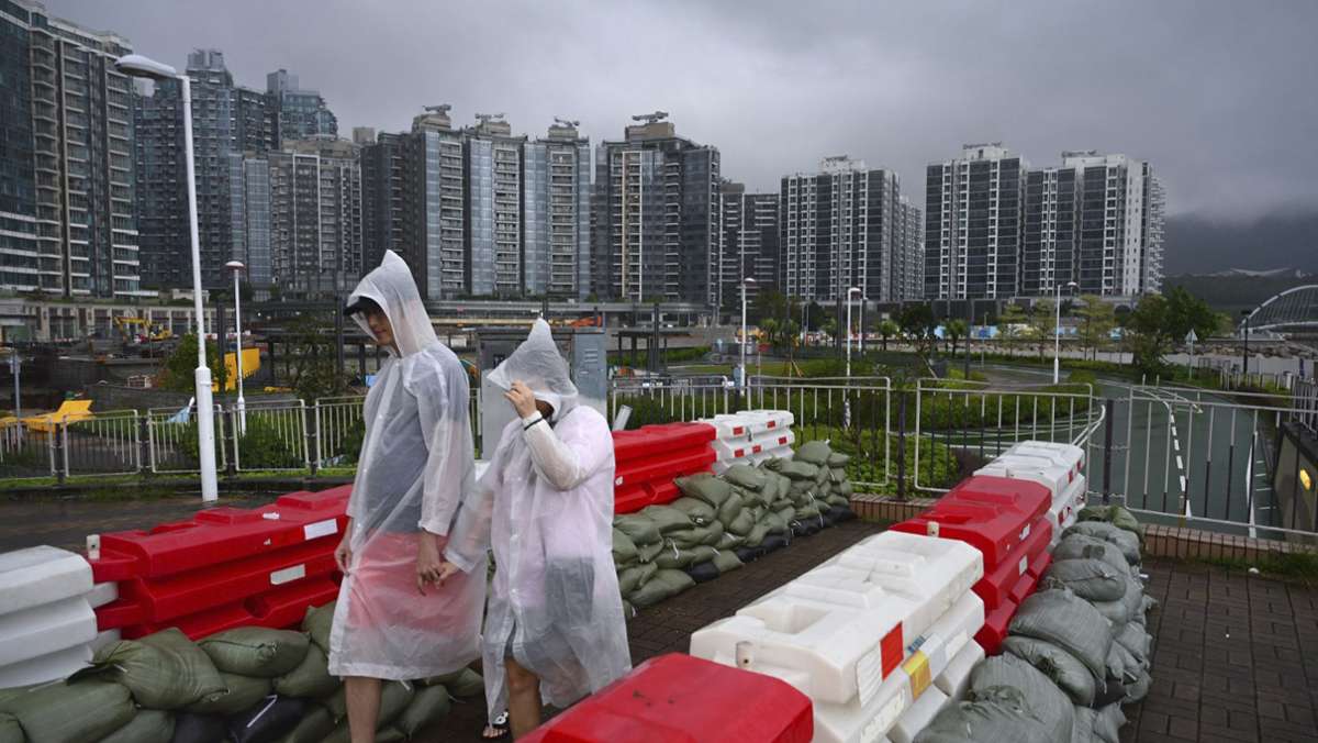 Südchina: 55 Verletzte in Hongkong nach Taifun „Saola“