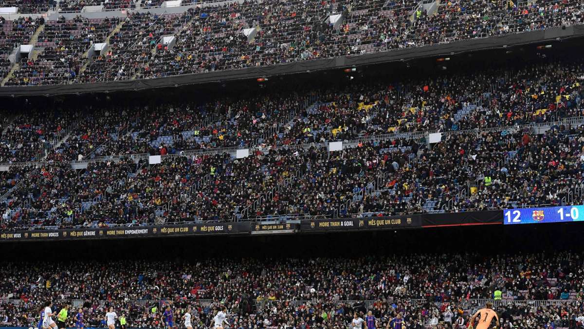FC Barcelona gegen Real Madrid: Zuschauer-Weltrekord im Frauenfußball