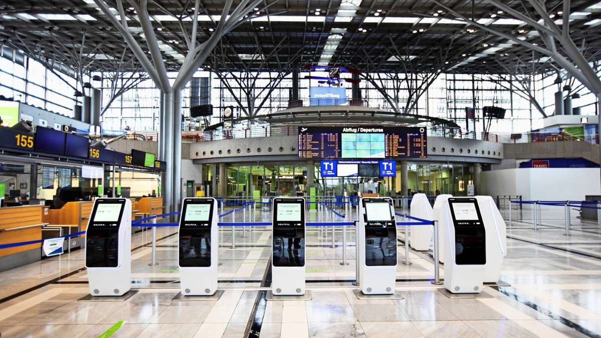Coronavirus in Stuttgart: Pandemie kostet Flughafen  fast zehn Millionen Reisende