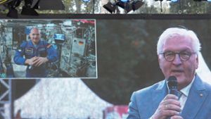 Bundespräsident Steinmeier telefoniert mit Astronaut Alexander Gerst