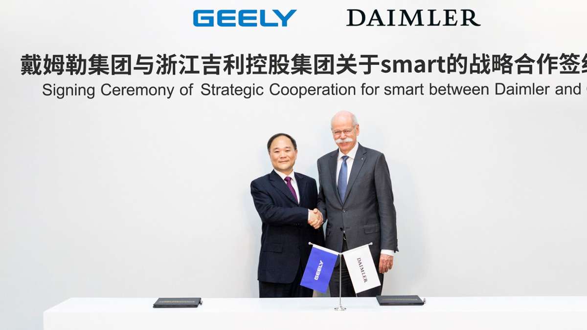 Kooperation in China: Daimler baut  mit Geely neue Motoren