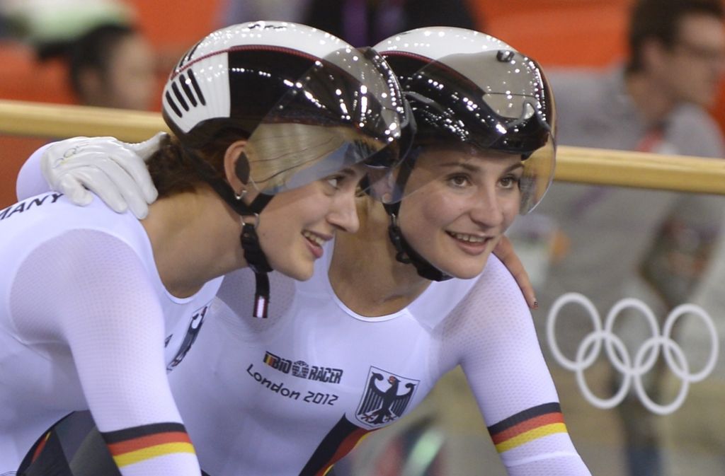 Das Bahnrad-Duo Miriam Welte (links) und Kristina Vogel haben Bronze geholt.