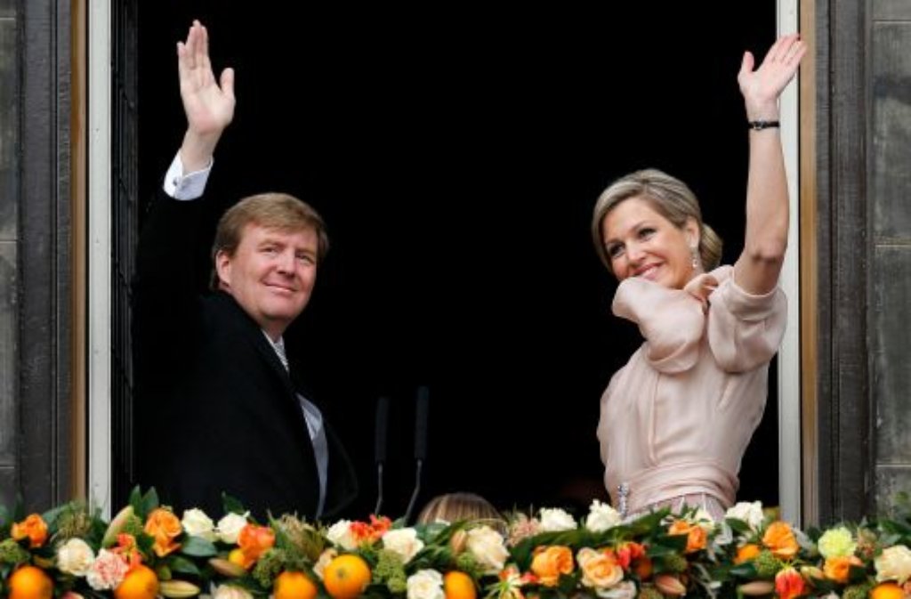 Das neue Königspaar: Willem-Alexander und Máxima