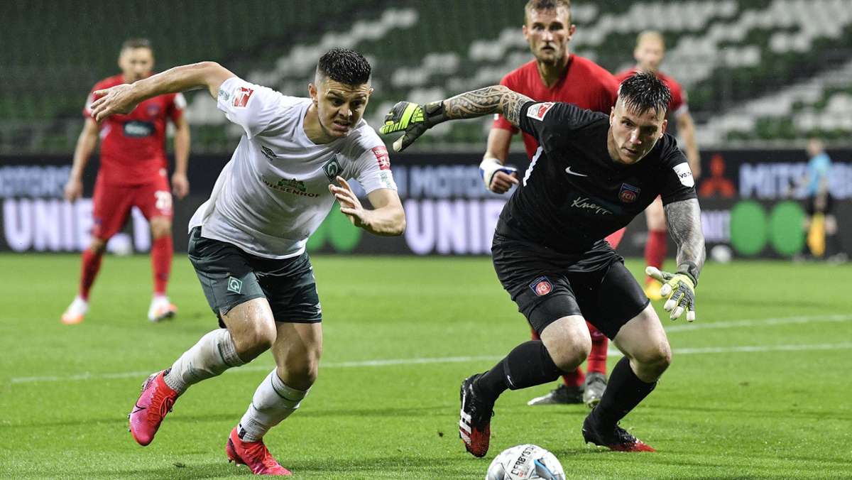 Hinspiel der Relegation: Nur 0:0 gegen Heidenheim – Werder Bremen muss zittern