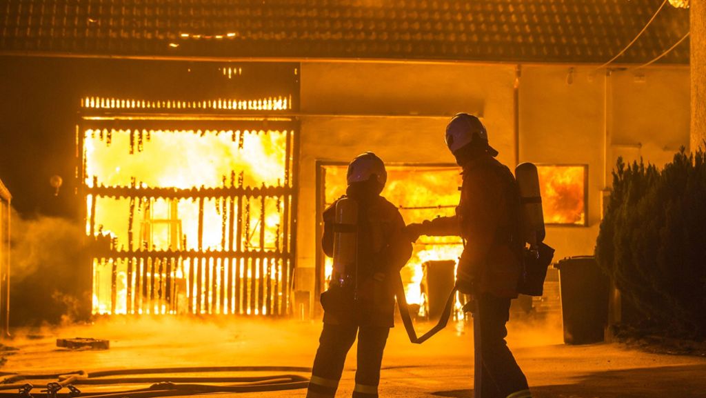 Brand bei Kirchberg an der Murr: Verdächtiger wieder auf freiem Fuß