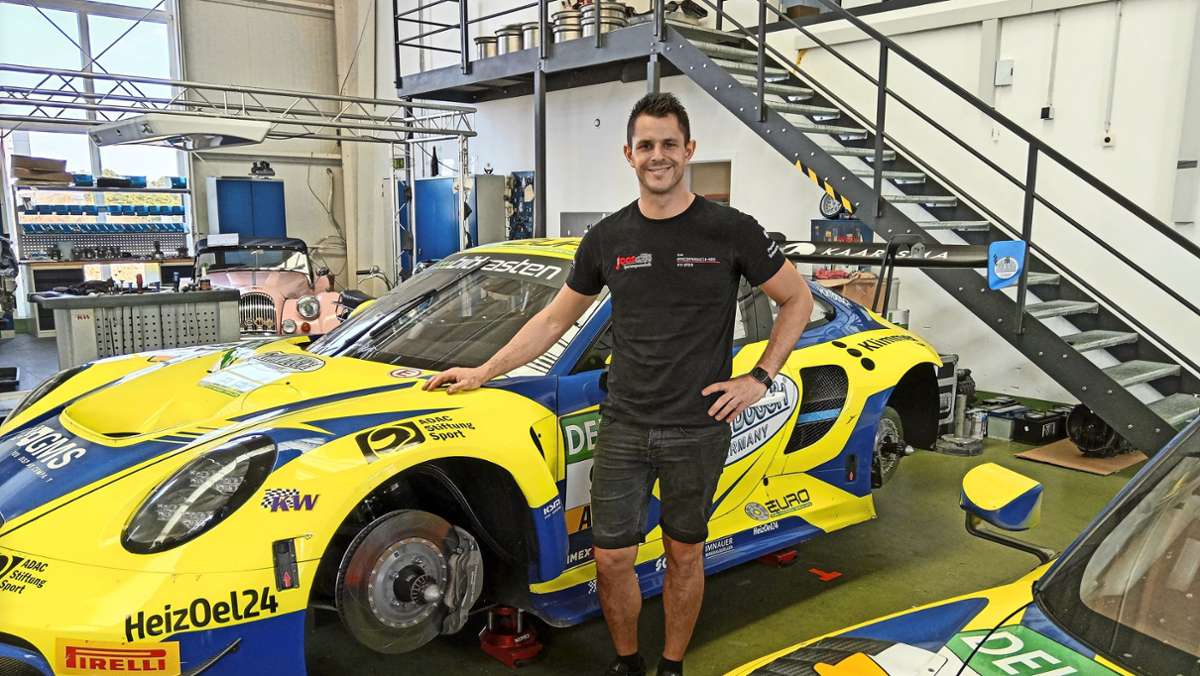Rennfahrer  aus Vöhringen: Für Michi Joos ist ein Porsche das perfekte Familienauto