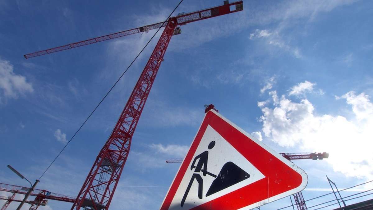 Baden-Württemberg: Baubranche schlittert in die Krise