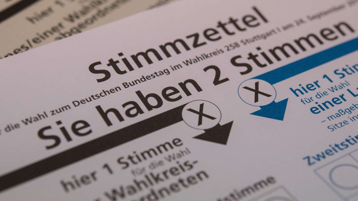 Bundestagswahl in Stuttgart: Schon 160 000 Anträge auf Briefwahl