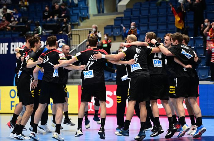 Handball-EM: Deutsche Mannschaft  schließt mit nur 13 Spielern mit Sieg ab