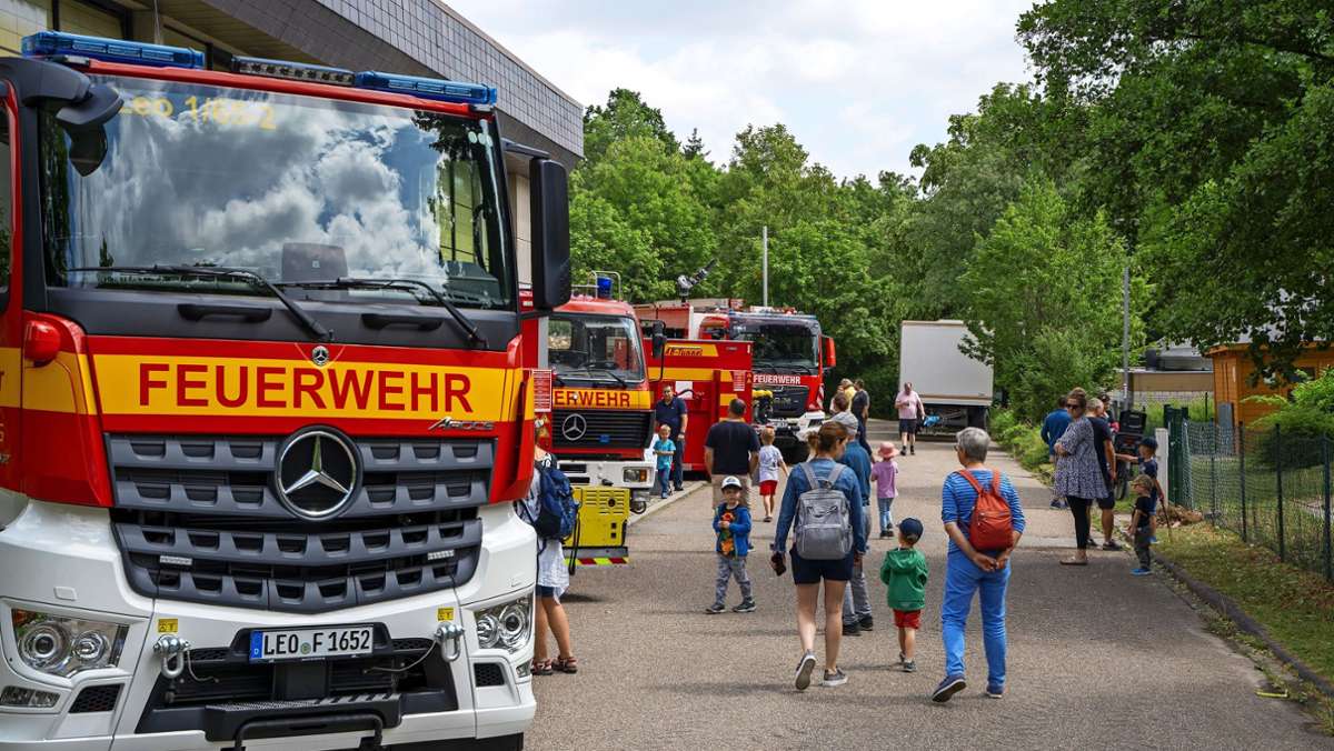 Leonberg: Leonberger Feuerwehr feiert 321 Jubeljahre