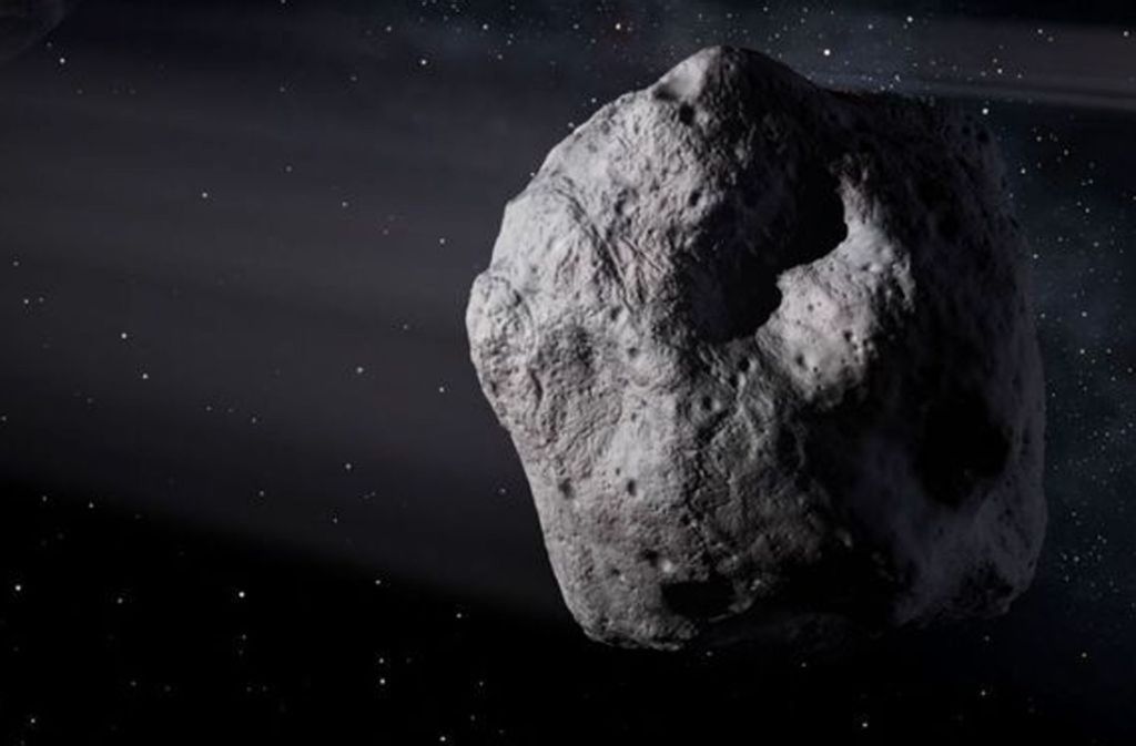 2015: Im Februar 2015 rast der Asteroid 2012 DA14 an der Erde vorbei.