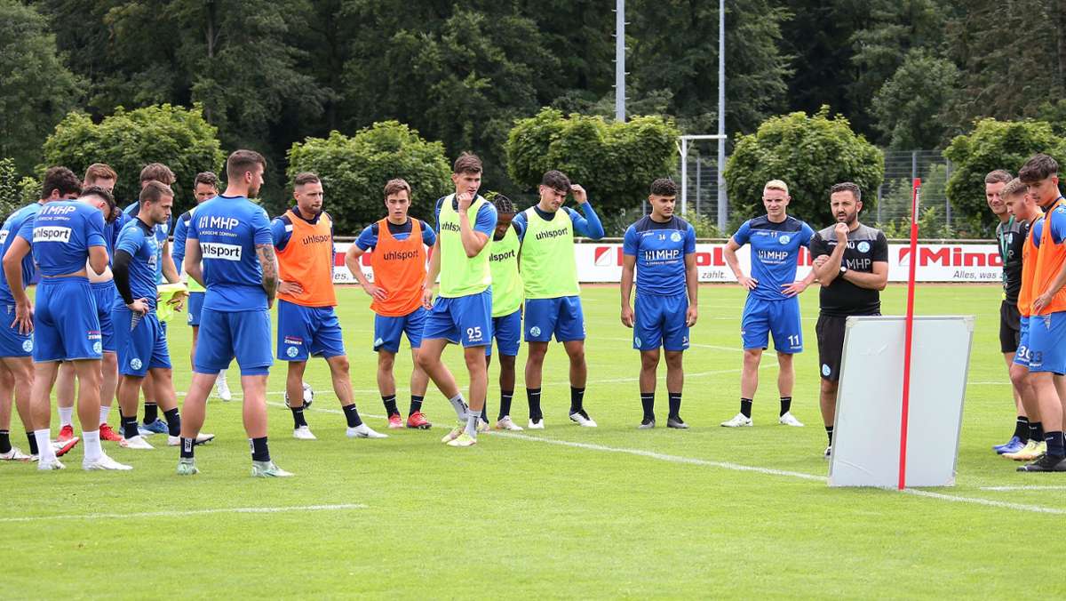 Stuttgarter Kickers: So dürfte die Anfangsformation der Blauen aussehen
