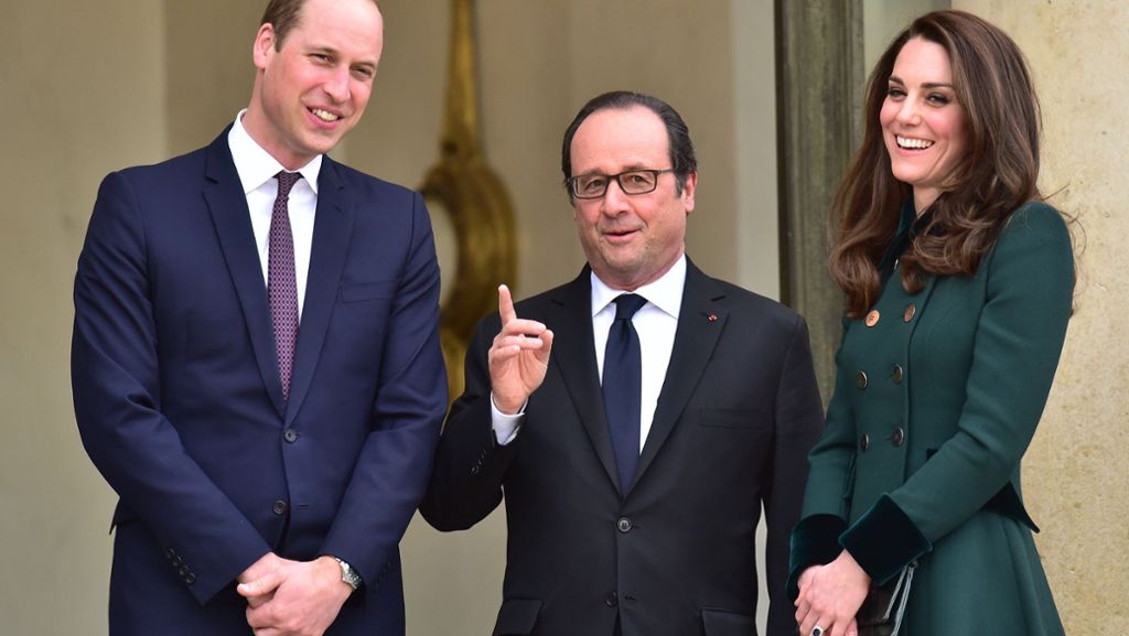 Herzogin Kate und Prinz William: Wenig Zeit für Romantik beim Paris-Besuch