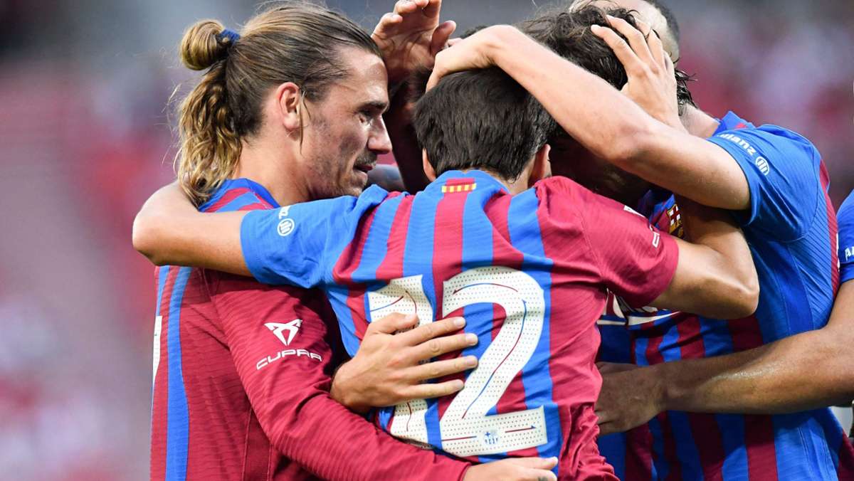 Katalanen gewinnen in Stuttgart: Ersatzgeschwächter VfB  verliert deutlich gegen Barcelona