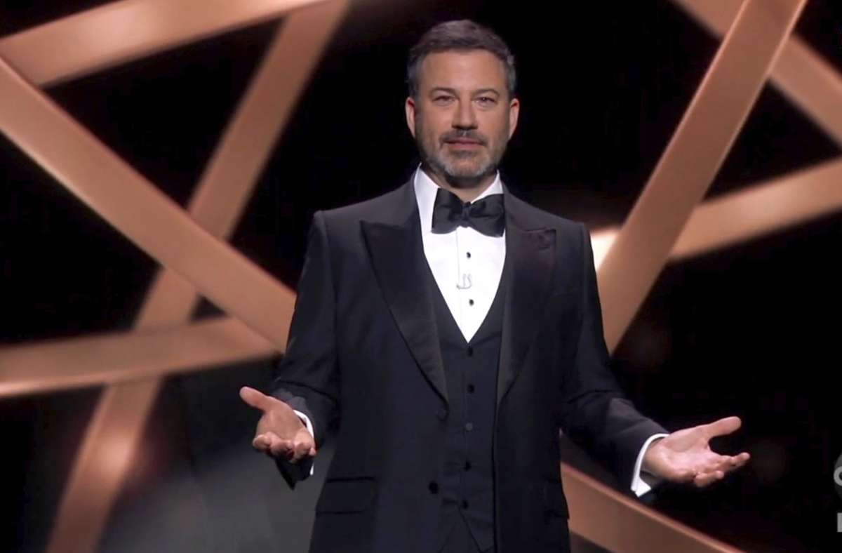 Durch die virtuelle Preisverleihung führte Jimmy Kimmel.