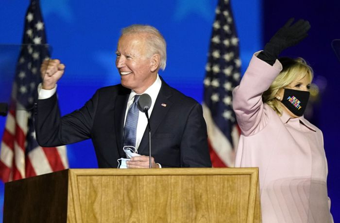 Biden in „Battlegrounds“ Wisconsin und Michigan vorne