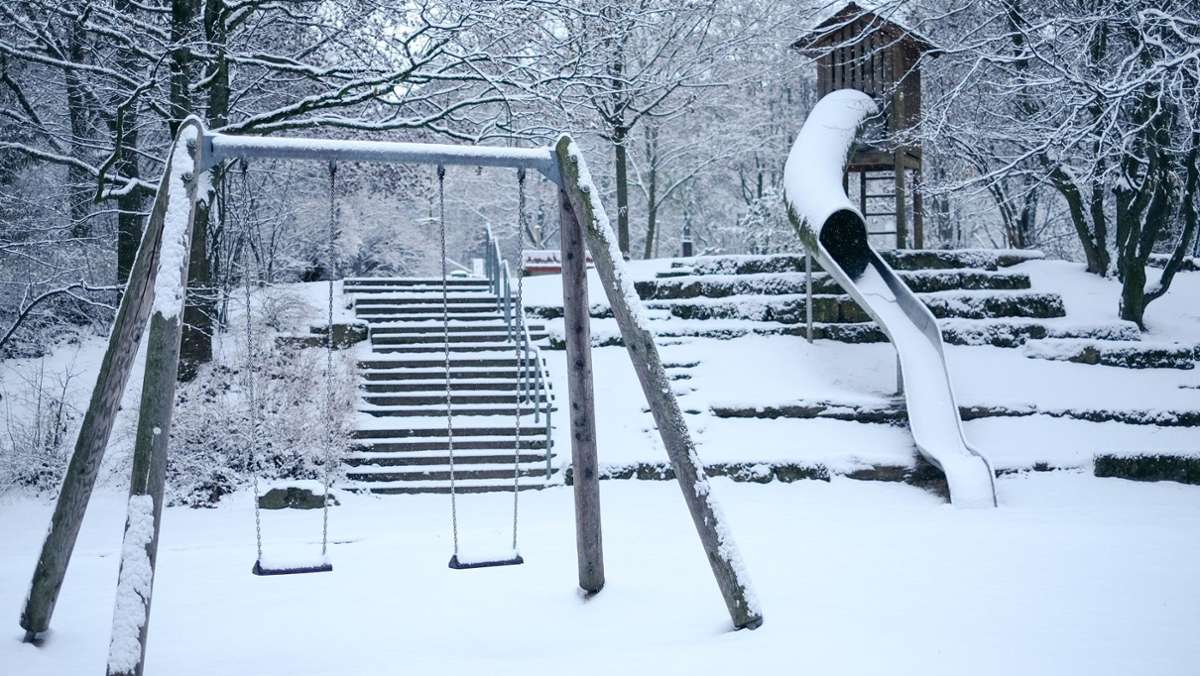 Winter in Stuttgart: So viel Schnee ist selten