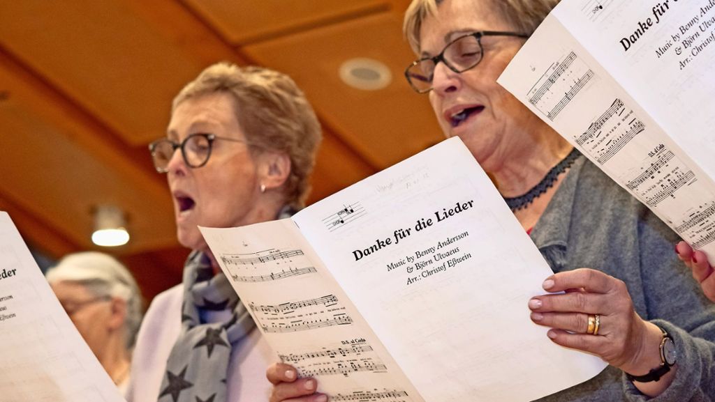 Nachwuchssorgen im Korntaler Chor: Altbewährte Truppe sucht junge Stimmen