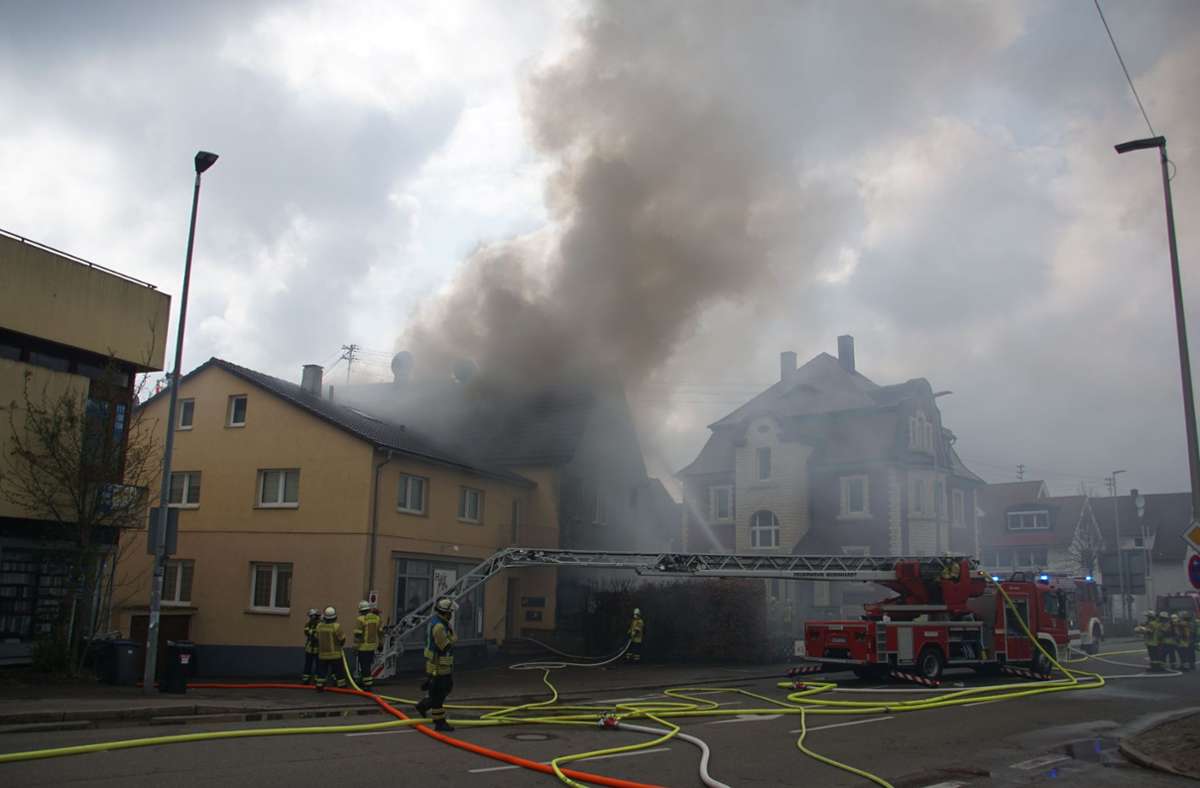 Am Montag war in Murrhardt ein Feuer ausgebrochen.