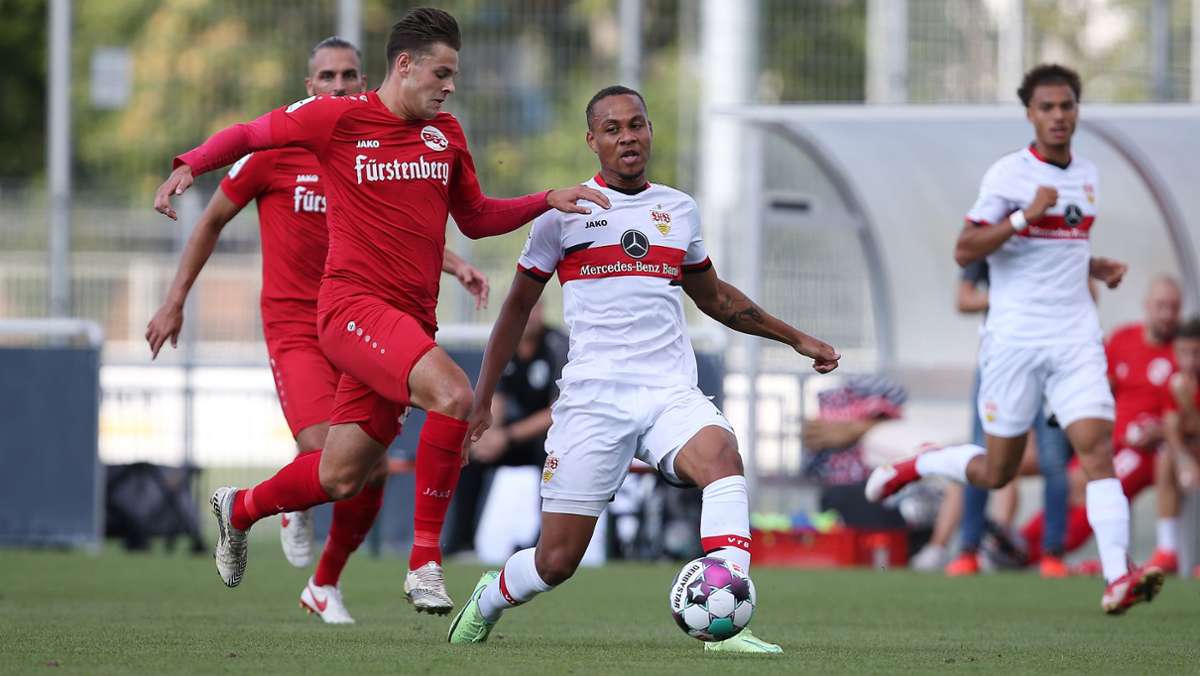  Trotz der zwei Profis Enzo Millot und Nikolas Nartey in der Startelf bringt es der VfB II beim Heimspiel gegen den Bahlinger SC nicht zu einem Sieg. 