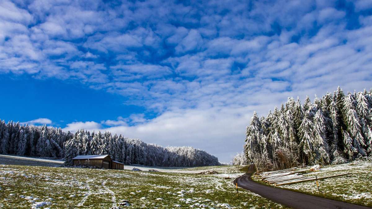 Schnee und Glätte: Der Winter kommt nach Baden-Württemberg